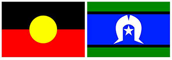 Aboriginal and Torres Straight Island flags