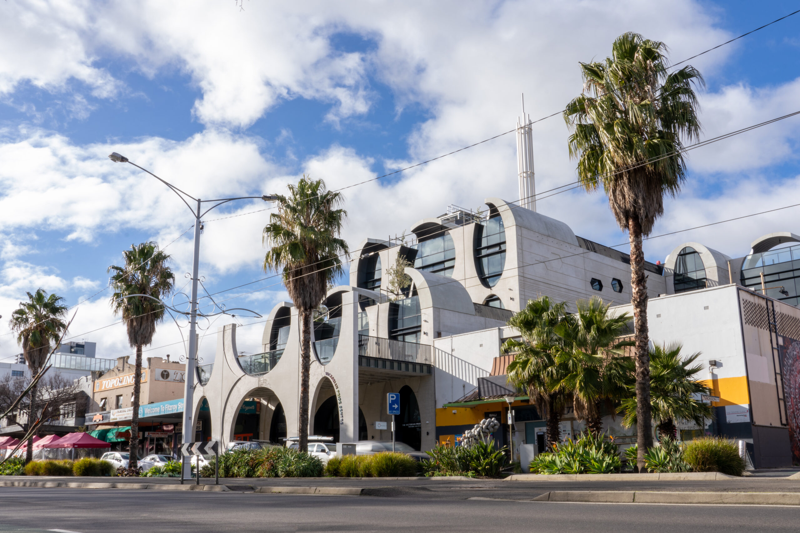 front of the Pride Centre on Fitzroy St