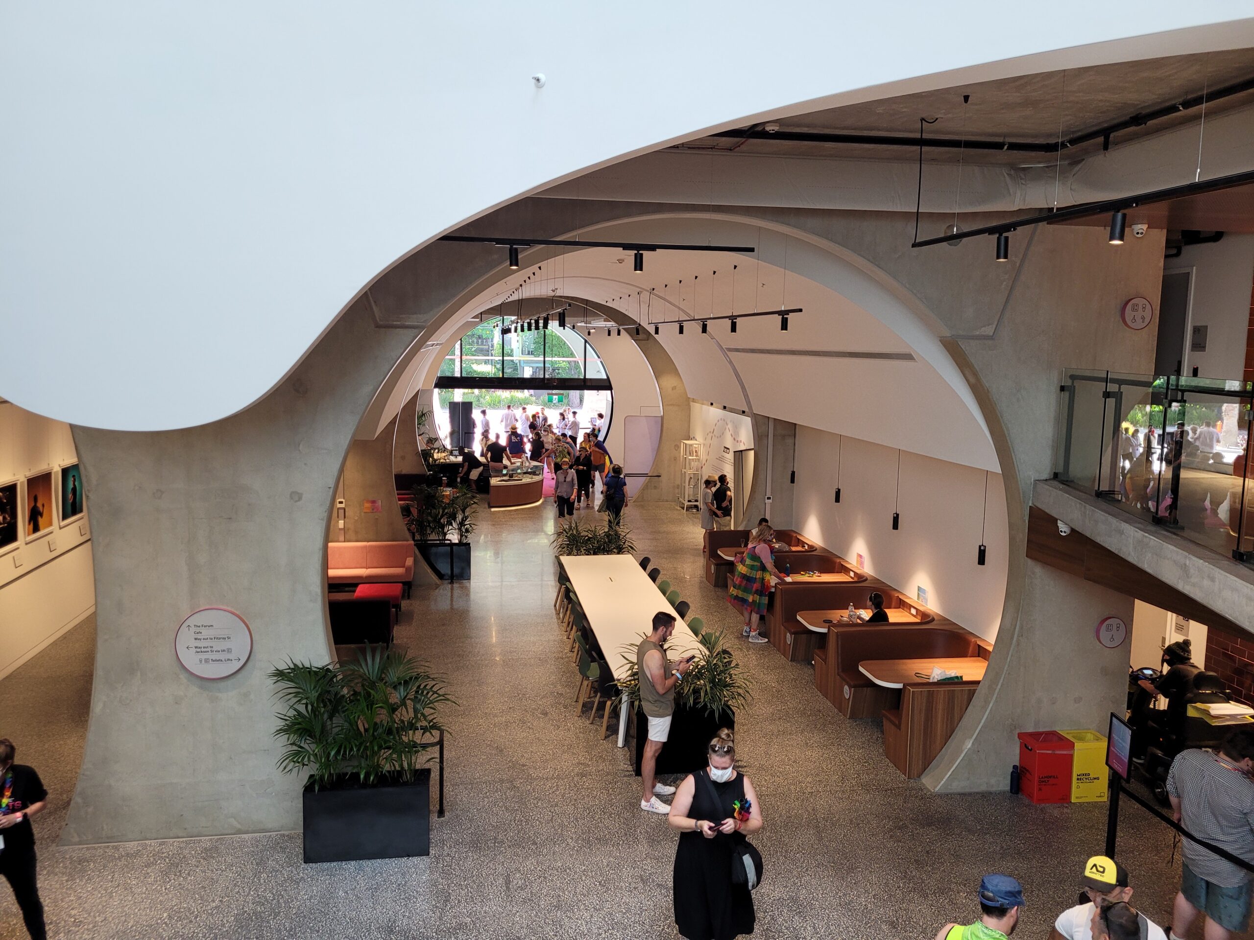 lobby of the pride centre